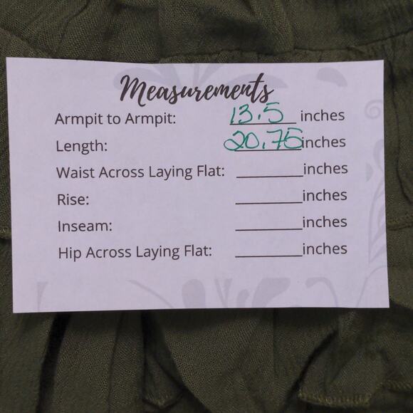 Free People Adella Cami Crochet Lace Flowy Tiered Crisscross Olive Sparrow L New - Picture 11 of 11